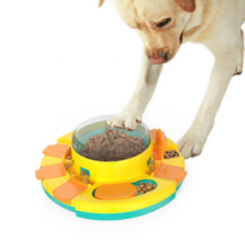 Dog Puzzle Toy, Interactive Dog Feeder for Mental Stimulation